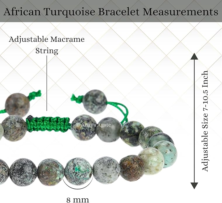 Energy Protection Crystal Handmade Adjustable Bead Bracelet Perfect for Men, Women’s Gift - Gemstone Healing Stretch Bracelet Pulsera Para Hombre Mujer Stocking Stuffer