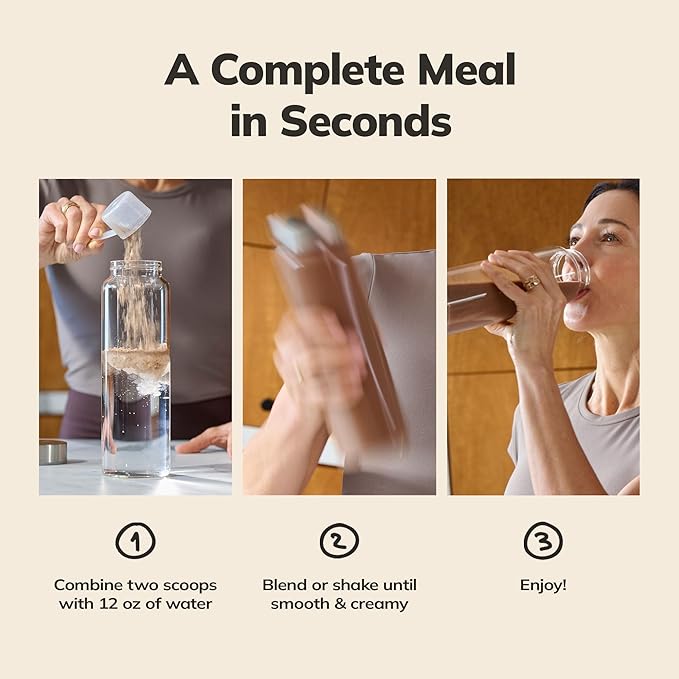 Ka’Chava Whole Body Meal Shake Matcha 2 lb – Vegan Protein Powder with 85+ Superfoods & Greens – Plant-Based Meal Replacement with Probiotics & Digestive Enzymes – Gluten & Dairy Free (15 Servings)