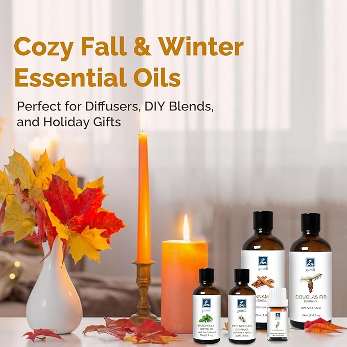 Cedarwood Essential Oil for Diffuser Skin Hair Holiday Home Care