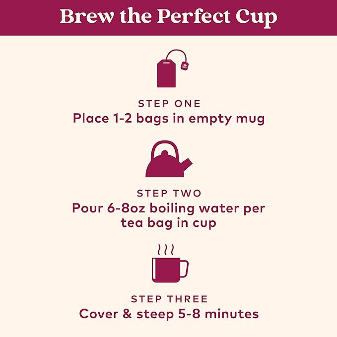 ORGANIC INDIA Tulsi Hibiscus Tea Bags - Holy Basil Herbal Tea, Stress Relieving, Calming, Immune Support, USDA Organic, Caffeine Free -18 Bags, 3 Pack