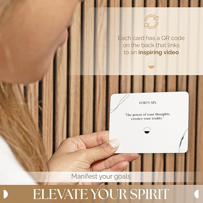 52 Positive Affirmation - Mindfulness Cards - Daily affirmations for Men and Women - Positive Affirmations - Daily Affirmation - Spiritual Cards