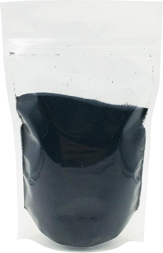 Black Sand - Fine Colored Sand for Ritual Use, Zen Gardens, Incense Burners, Smudging Bowls, Unity Ceremonies, Mandalas, Spiritual Practices, Arts & Crafts by Alternative Imagination (1 Pound)