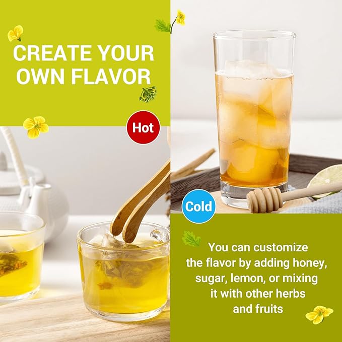 Mullein Leaf Herbal Tea - Caffeine Free, 20 Tea Bags