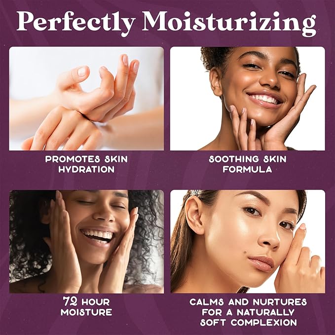 PURPLE CANYON Solar Soothe Whipped Body Butter 8oz | Cactus Blossom Body Lotion Infused with Healing Cactus and Aloe Vera | Natural Body Cream for Sensitive Skin