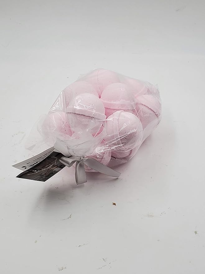 Spa Pure Cotton Candy Bath Bombs: Fizzies Made in USA with Shea Butter, Ultra Moisturizing, Great for Dry Skin, All Skin Types (14 Count) Pack of 1