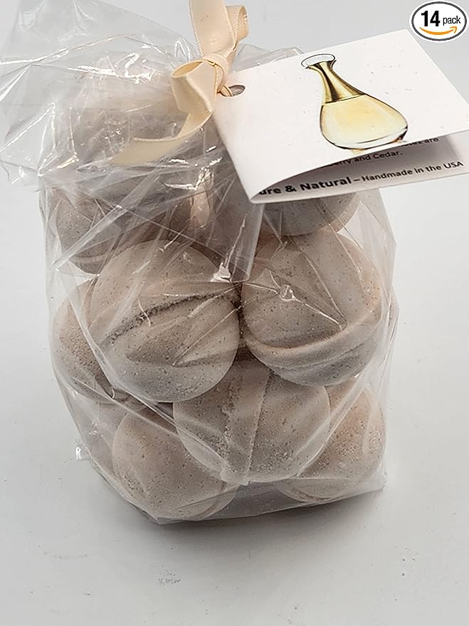 Spa Pure J'Adore (Type) Bath Bomb Fizzies with Shea Butter - Ultra Moisturizing and Best for All Skin Types - Each 1 oz - (14 Count in Pack 1)