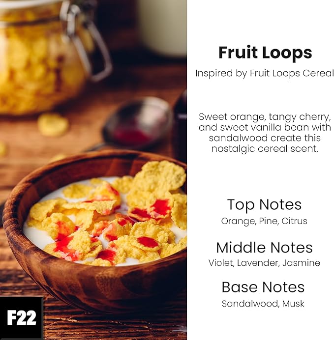 Car Air Freshener Hanging, Fruit Loops Essential Oil Diffuser for Car, Air Freshener Cute, Long Lasting Air Freshener for Car, Car Fresheners for Women, Made in USA