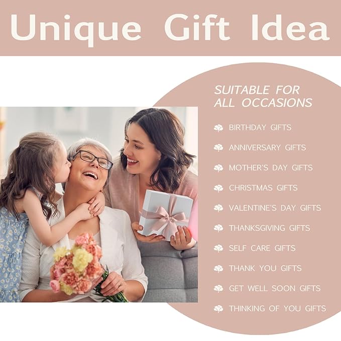 Best Friend Gift Box for Women – Thoughtful Birthday Present for BFF, Bestie, or Soul Sister – Friendship Candle & Soap Set – Elegant Pamper Box for Her