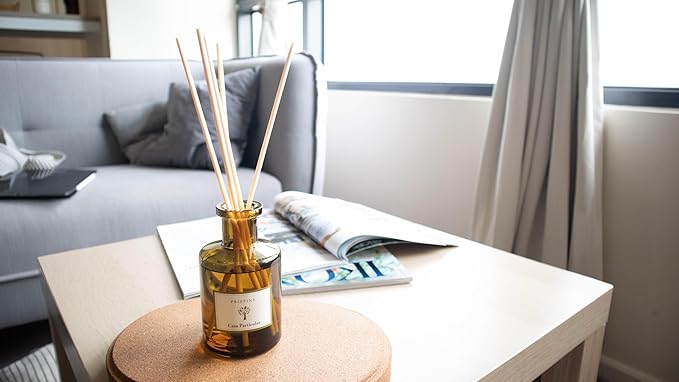 PRISTINE Casa Particular/Inspired by Wyndham Reed Diffuser for Home | Rich Blend of Tobacco Leaves, Sweetness of Guava Reed Diffuser Set, Oil & Reed Diffuser Sticks | Home & Office Decor