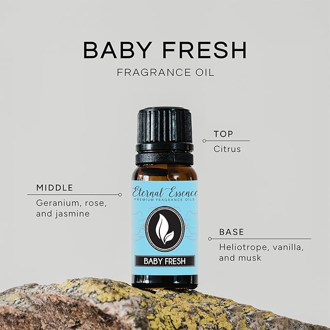 Baby Fresh Premium Grade Fragrance Oil - 10ml - Scented Oil