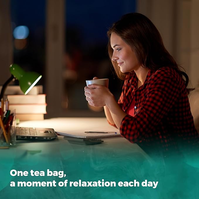 Lavitali, Ginger Turmeric Cinnamon Tea | 60 bags, 100% Pure Herbal Tea | Caffeine-Free, No Sugar, Eco-Friendly Filter Bag | Daily Natural Botanical, Hot or Iced Herbal Infusion