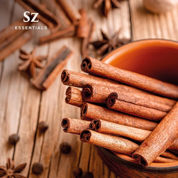 Cinnamon Bark Essential Oil –Vietnamese– 100% Pure & Undiluted – Warm, Rich Aroma with Sweet Undertones – Perfect for Diffuser, Aromatherapy & DIY Blends – Therapeutic Grade, Vegan (5mL)