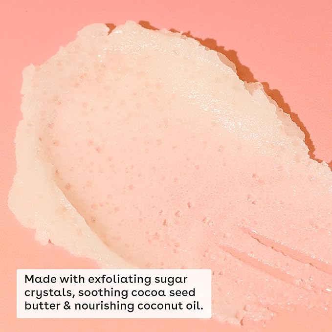 eos Flavor Lab Secret Menu Gift Set - Brown Sugar Boba Lip Scrub Exfoliator & 24H Moisture Super Balm, Limited-Edition Lip Treatment, Nourishing, 2-Pack