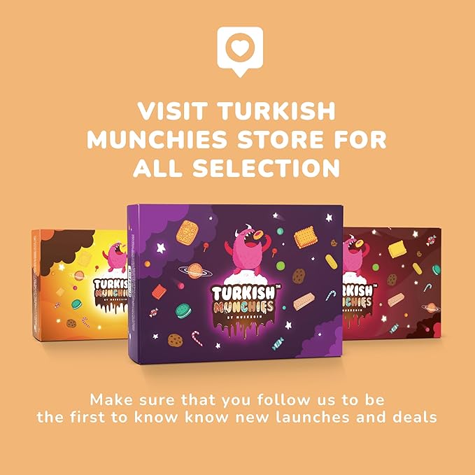 International Snack Box | Premium Exotic Foreign Snacks | Unique Snack Food Gifts | Try Extraordinary Turkish Snacks | Candies from Around the World (Ultra Mega Green)