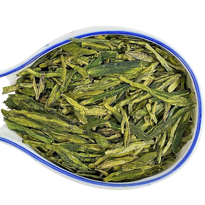 TIAN HU SHAN Special Grade Tea Chinese LongJing/Dragon Well Green Tea Loose Leaf 4oz (113g) Tin (Pack of 2)