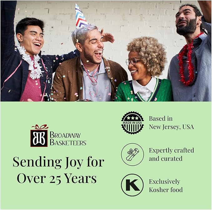 Gourmet Food Gift Basket Tower Snack Gifts for Women, Men, Families, College – Delivery for Holidays, Appreciation, Thank You, Congratulations, Corporate, Get Well Soon Care Package