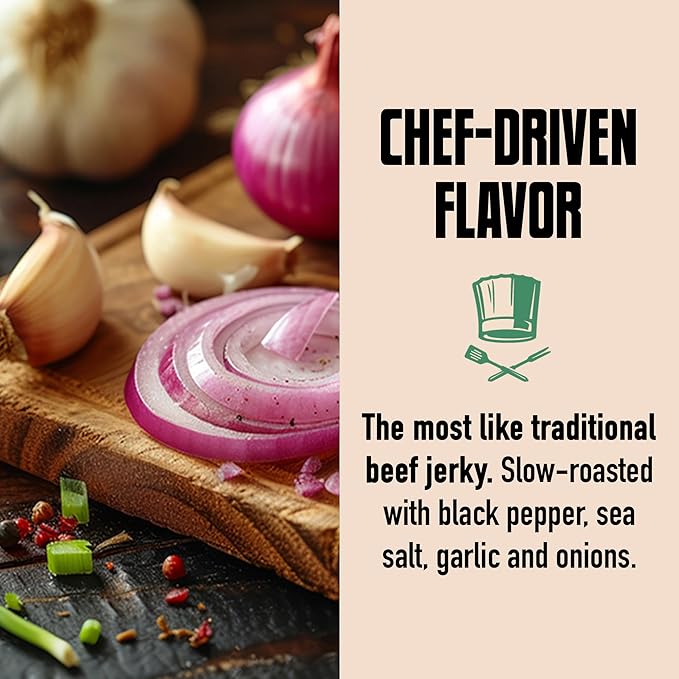 AGRO POWER Vegan Jerky - Savory Original Flavor – Delicious, Non-GMO Certified Vegetarian Jerky with 25 Grams of Plant-Based Protein and 40% Less Sodium. High Protein Vegan Snacks - 2 Pack Set