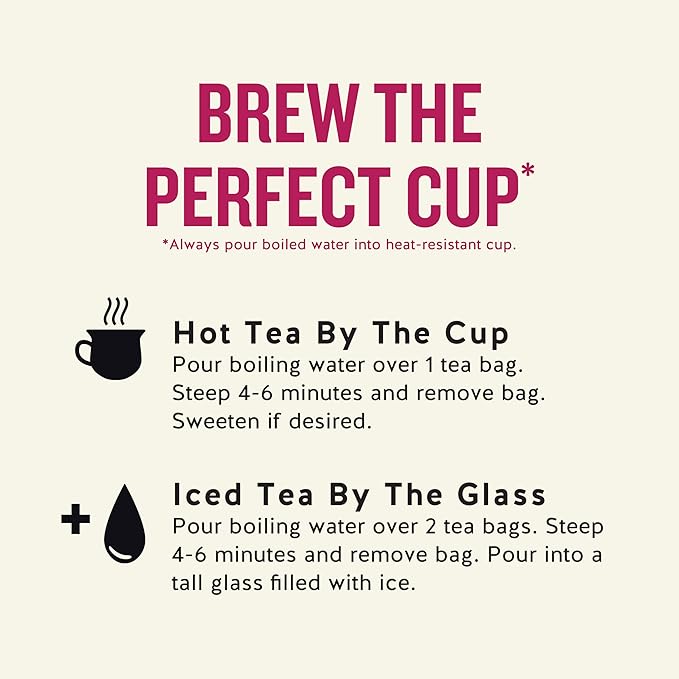 Celestial Seasonings Peppermint Herbal Tea, Caffeine Free, 20 Tea Bags Box (Pack of 6)