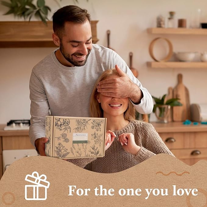 12 Pack Aromatherapy Candles for Home Scented, Aromatherapy Jar Candle Gifts for Women, Natural Soy Wax Amber Candle Set, Scented Candles Set for Birthday Valentine Birthday Day Present