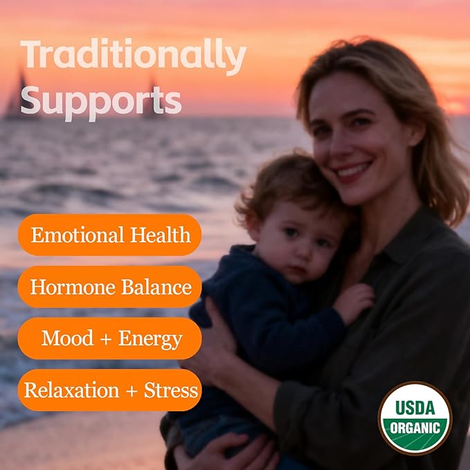 Harbique Chamomile & Jujube Herbal Tea Blend Red Dates & Goji Berries | Sleepytime Tea for stress relief | Postpartum Essentials for Mothers Milks Lactation, Hormone Balance|Organic,Caffeine-Free, Non-GMO|12 Tea Bags