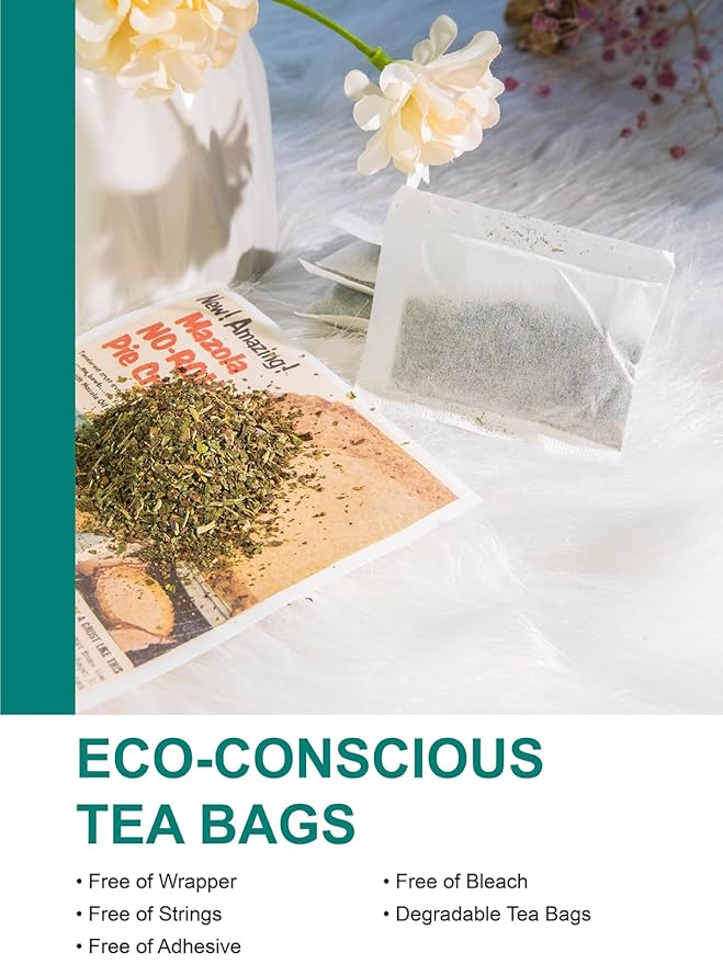 TeeLux Dandelion Leaf & Root Tea Bags, Natural Roasted Dandelion Root with Fresh Dandelion Leaf Herbal Tea, Caffeine Free, 100 Count