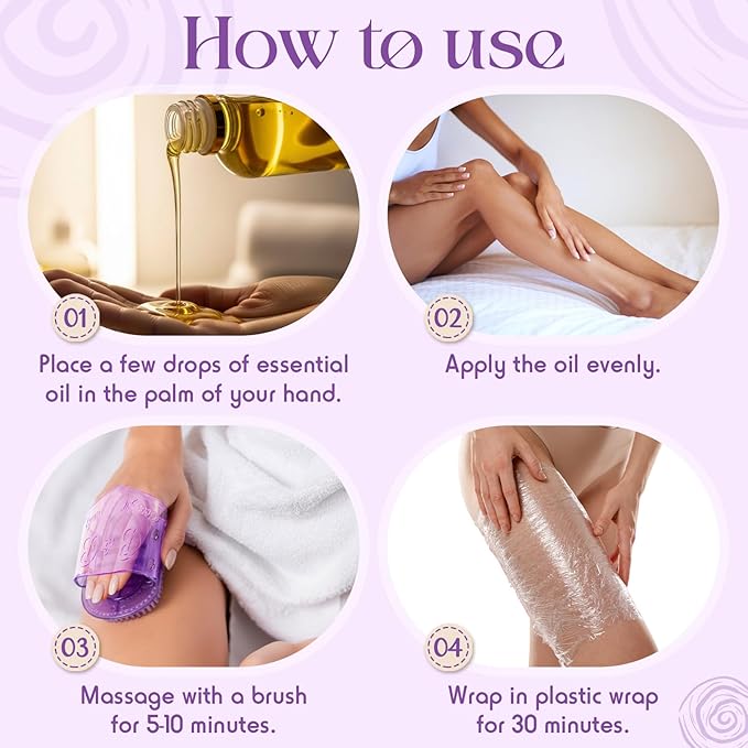 2 Pcs Meridian Massage Brush Magnetic Full Body Meridian Brush Beauty Salon Massage Tools for Full Body SPA Massager Relaxation (Purple)