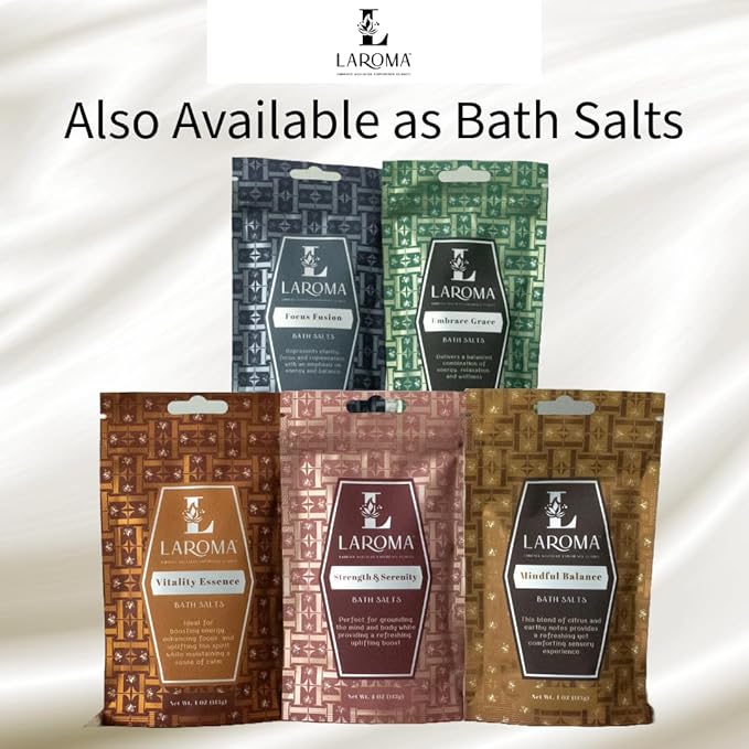 Laroma Shower Steamers, Hand-crafted in the USA, Focus Fusion, 6 Steamers