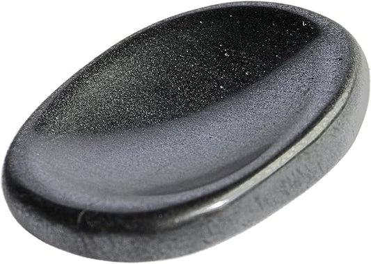 Hematite Worry Stones – Crystal Thumb Worry Stone for Anxiety, Stress – Relaxing and Soothing Balance Stones for Meditation, Stress Relief – Healing Stones and Crystals for Men and Women