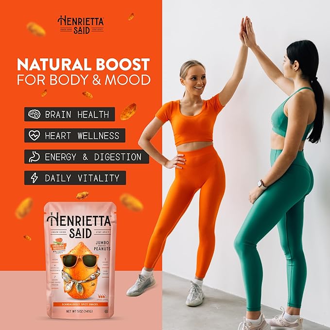 Henrietta Said Original Buffalo Roasted Peanuts, 5 OZ