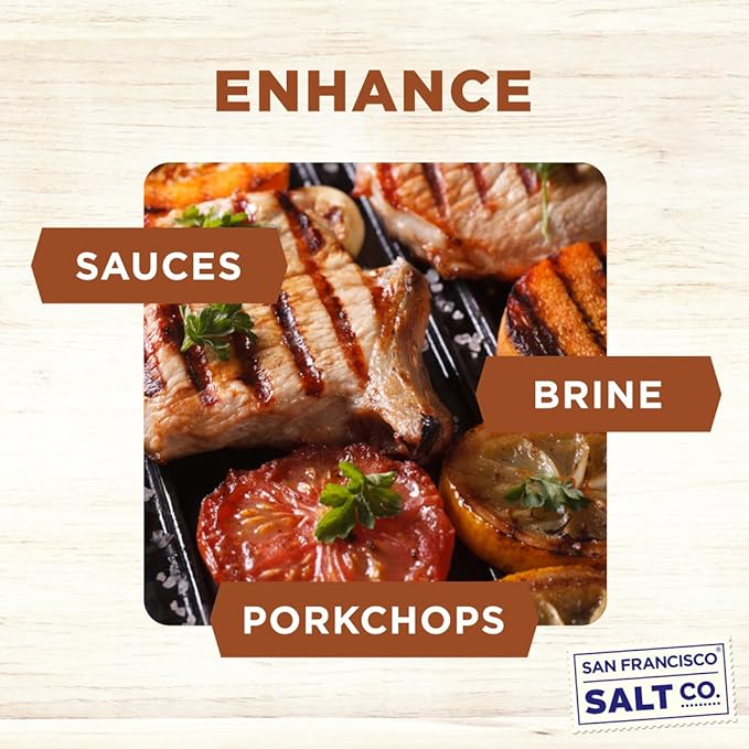 Alderwood Smoked Sea Salt 5 oz. Pouch - San Francisco Salt Company