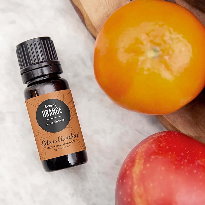 Edens Garden Orange- Sweet Essential Oil- 100% Pure Premium Grade, Undiluted, Natural, Therapeutic, Aromatherapy, The Best for Diffuser, Laundry, Humidifiers, Kid Safe 10 ml (.33 fl oz)
