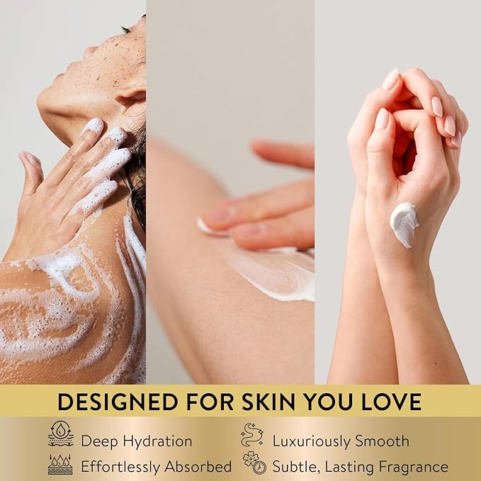 Cozy Vanilla Gift Sets for Women, 8 Piece Bath and Body Care with Bubble Bath, Relaxing Spa Gifts for Mom or Friend, Self Care Gift Basket Set Includes Body Scrub, Hand Cream, Soap for Birthdays