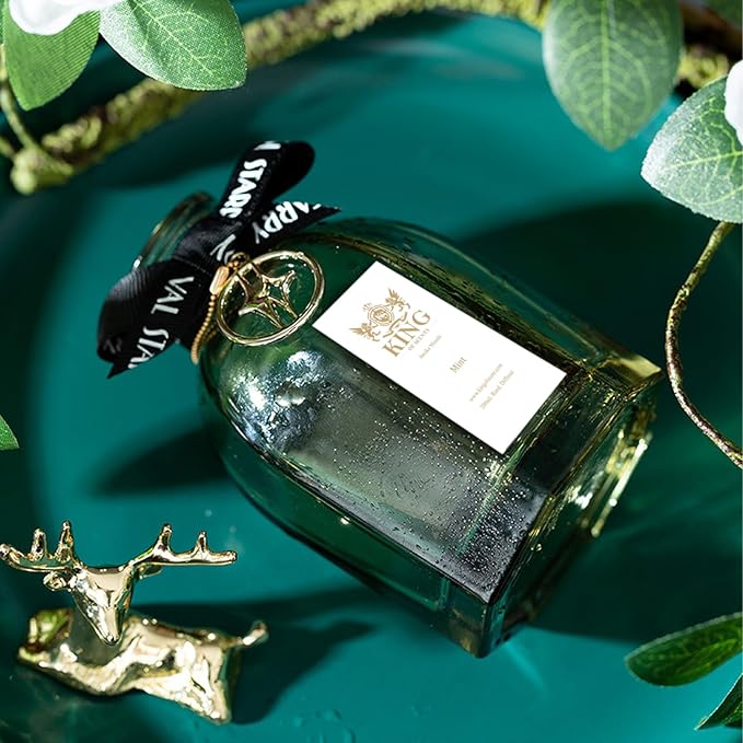 King of Scent Reed Diffuser & Oil Diffuser Sticks with Flower, Aromatherapy, Home & Kitchen Décor,Fragrance and Gifts… B0CHHBGTZQ (Mint)