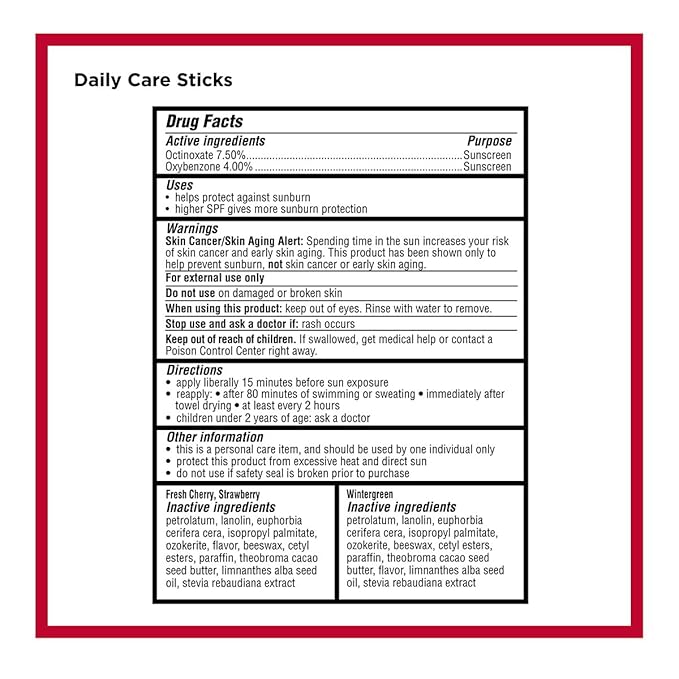 Carmex Daily Care and Daily Care Minis Moisturizing Lip Balm Pack, SPF 15, Multi-Flavor Lip Care Variety Pack Bag, 8 Count (3 Sticks, 5 Mini Tubes)