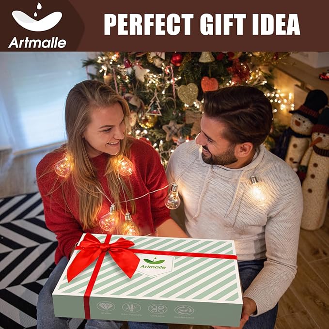 Artmalle Bathtub Tray for Tub, Expandable Bamboo Bath Caddy Tray with Book Stand for Home Spa Relaxing, Foldable Minimalist Bathroom Accessories for Women Men (Simple, Brown)