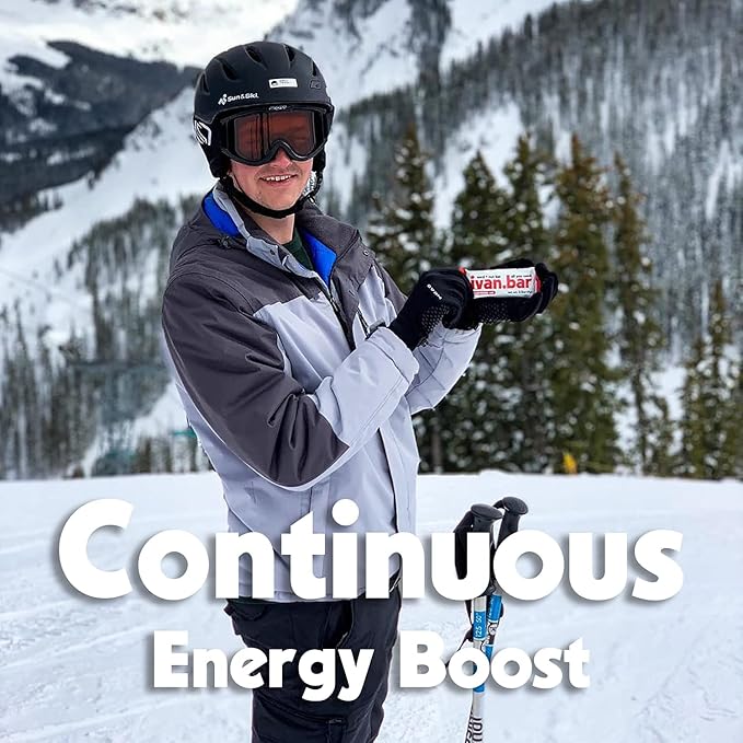 Protein Packed Energy Snack Bar | Provides Healthy Energy | Vegan, All Natural Ingredients | Soy, Dairy & Gluten Free (2.5 Ounce (Pack of 12 Bars), Peanut Butter)