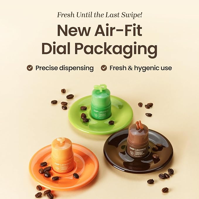 CNP Café Lip Butter - Propolis Lipcerin™ 05 Caffé Mocha, Hydrating Overnight Manuka Lip Balm & Mask, 12hr Long-Lasting Moisture, Korean Skin Care, 0.5 fl.oz.