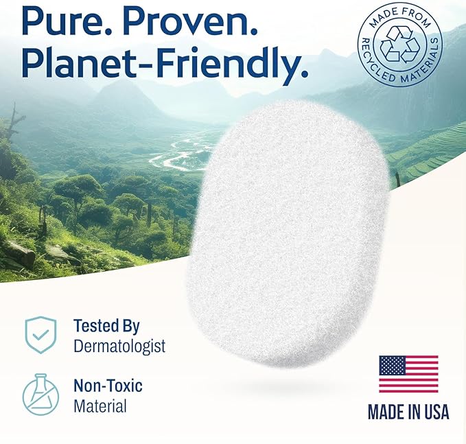 HartFelt Head-to-Toe Exfoliation Beauty Box & Trial Pack Gentle Peach Sensitive Facial Exfoliating Pads, Full Body Spa Scrubs, Perfect Skin Rejuvenation Gift Set