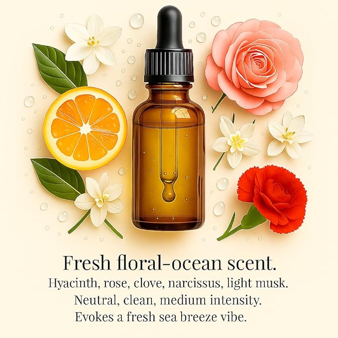 Wood Car Air Freshener — Handmade Car Air Freshener — Tree Of Life Designed Fragrance Oil Diffuser in Wooden Gift Box — Aromatherapy Gift Set with Ocean Breeze Fragrance Oil - 10 ml