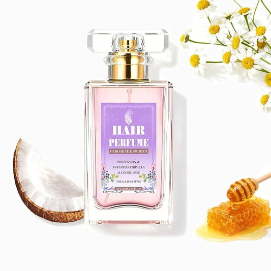 Hair Perfume for Women Long Lasting, Hydrating & Nourishing Hair and Body Mist, Honey Infused Chamomile Pheromone Perfume Hair Fragrance 1.69 fl.oz