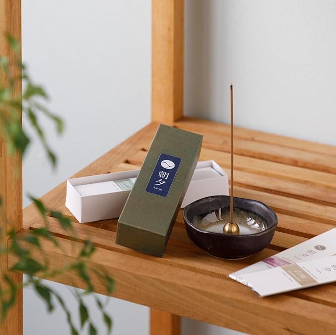 Asayu Japan Incense Sticks Assortment - 5 Sandalwood Fragrance Blends, 20g, 100% Made in Japan Incense Sampler Variety Pack - for Yoga, Zen Meditation & Relaxation