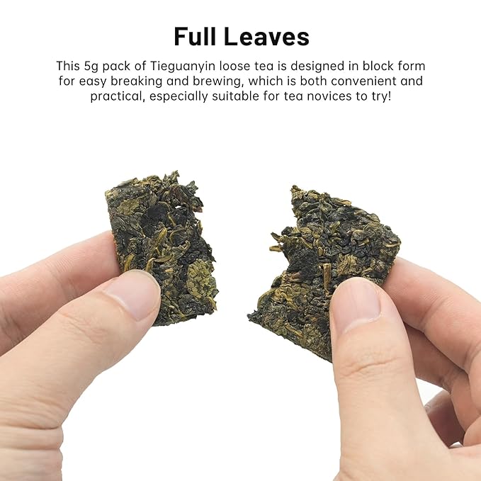 iTeaworld Oolong Tea Collection – Top 10 Classic Oolong Tea Sampler, Chinese Original Leaf Pressed Tea Cakes, 10 Classic Oolong Varieties, No Sugar or Additives, Boxed Beginner Tea Gift Set, 20 Individually Wrapped Mini Tea Cakes, 5g/Piece, 3.52oz