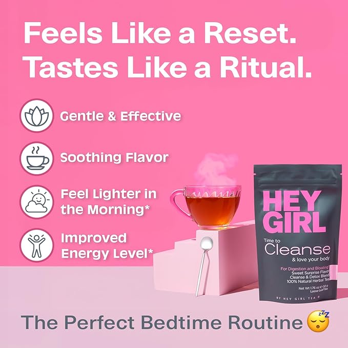 Detox Tea for Bloated Belly & Digestion | Loose Leaf Herbal Tea | Body and Colon Cleanse with Milk Thistle, Burdock Root, Senna Leaf | Digestive & Flat Tummy Tea | Natural Laxative