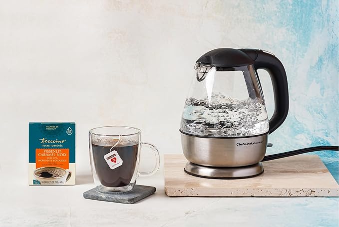 Teeccino Dandelion Tea – Caramel Nut - Roasted Herbal Tea | Organic Dandelion Root | Prebiotic | Caffeine Free | Gluten Free | Acid Free, Coffee Alternative, 10 Tea Bags