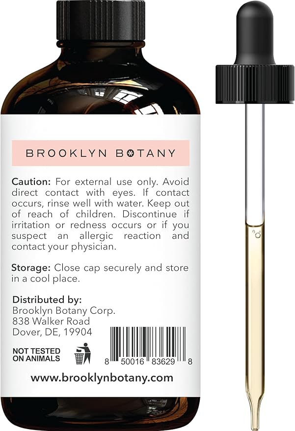 Brooklyn Botany Frankincense Essential Oil - Huge 4 Fl Oz - 100% Pure and Natural - Premium Grade with Dropper - for Aromatherapy and Diffuser