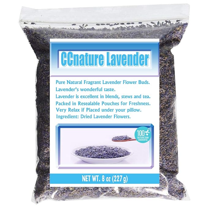 Lavender Flowers Dried Lavender Buds Culinary Grade 8oz