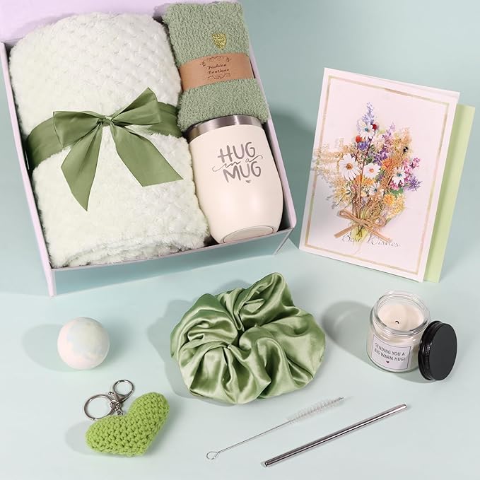 Get well gifts for women after surgery recovery,Self Care Get Well Soon Gifts Basket for Women,Sympathy Gift for Loss of Loved One，Thinking of You,Grief ,Bereavement ,Miscarriage Gifts for Womens