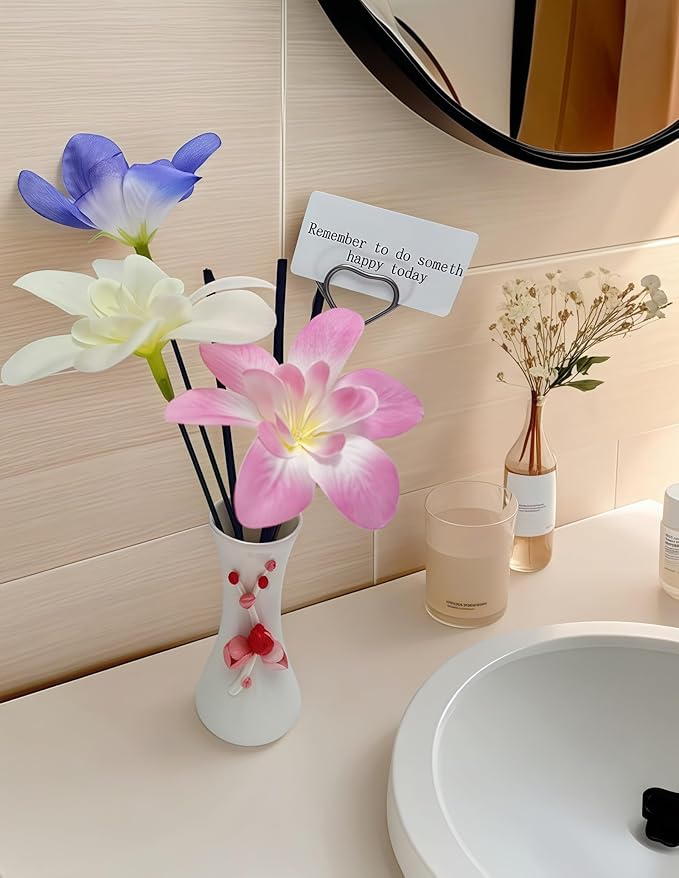 Ceramic Reed Diffusion Bottle Set Suitable for Essential Oil Diffusion Home Decoration and Desk Accessories for Women