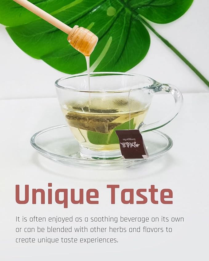 Ssanggye Oriental Raisin Tree Tee 1.0g X 40 Tea Bags, Mild Savory Clean Taste Premium Herbal Tea Dried Roasted Traditional Berry Water Coffee Alternative Hot & Cold for 4 Seasons Made in Korea