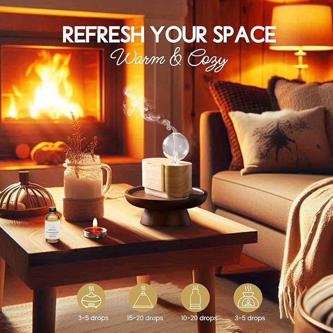 Cassia Cinnamon Bark Essential Oil for Body, Massage, Room Spray, Diffuser, DIY Home Crafts- 4 Oz